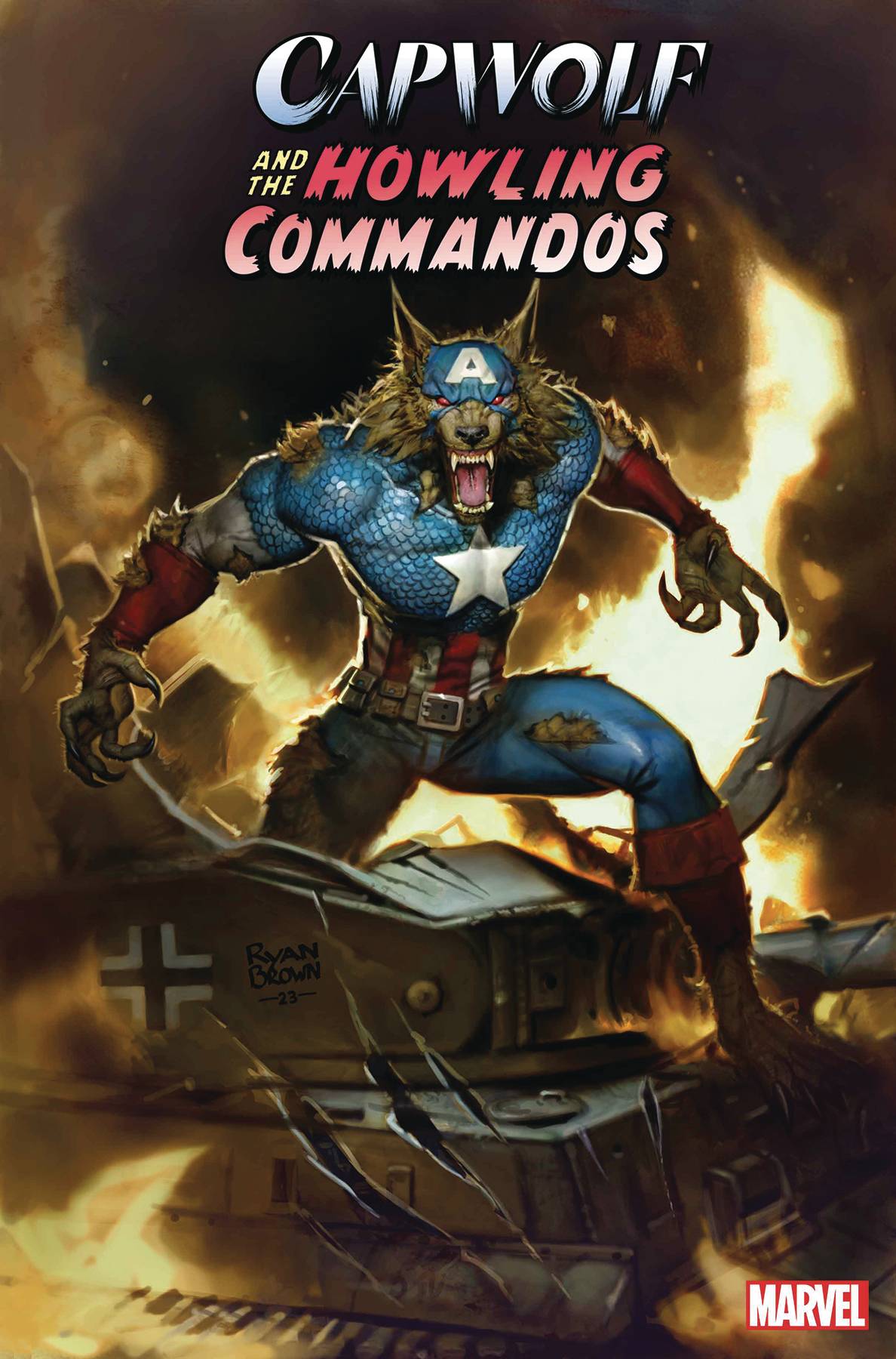 Capwolf Howling Commandos 1 (Pre-order 10/11/2023) - Heroes Cave