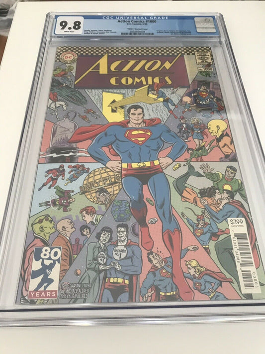 Action Comics 1000 - CGC - Heroes Cave