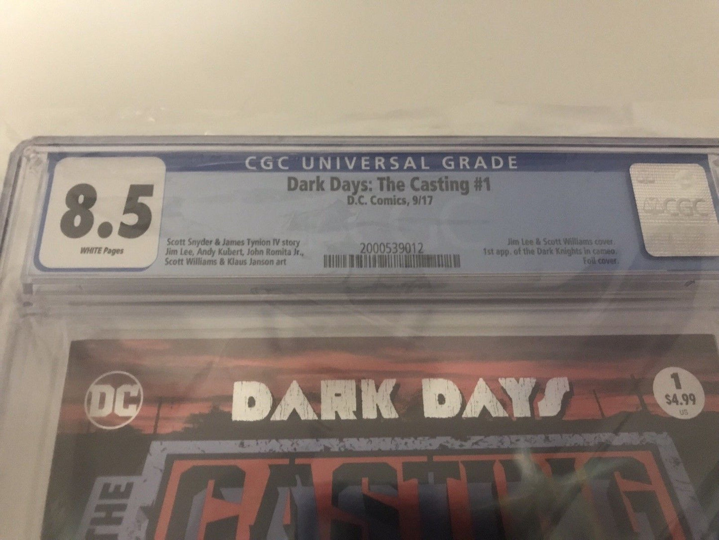 Dark Days Casting 1- CGC - Heroes Cave
