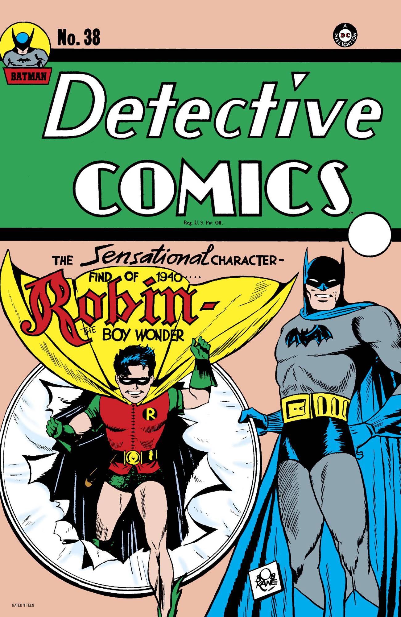 Detective Comics 38 Facsimile - Heroes Cave
