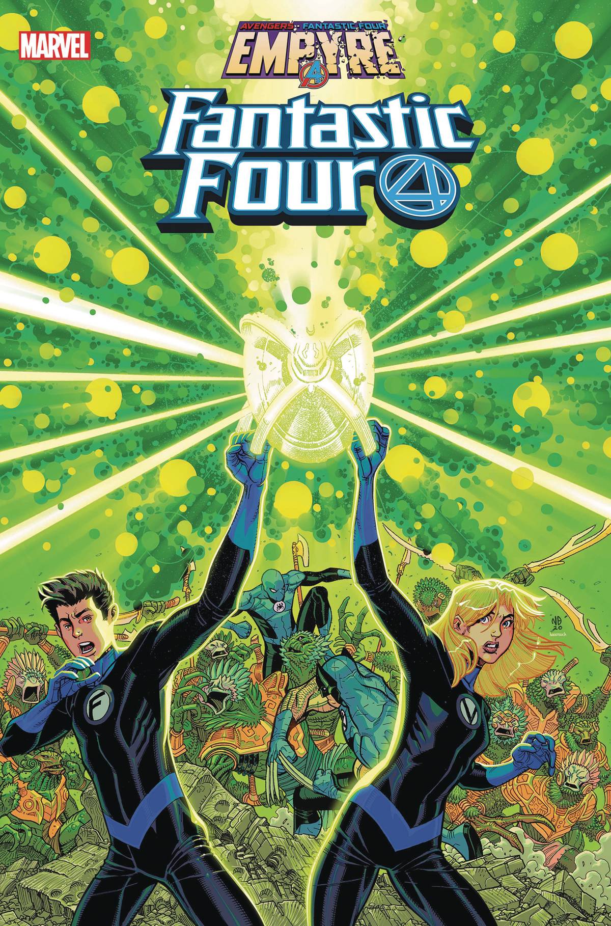 Fantastic Four Empyre 23 - Heroes Cave