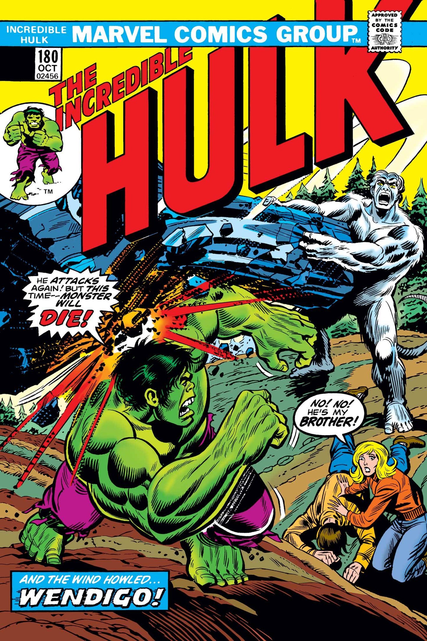 Incredible Hulk 180 Facsimile - Heroes Cave