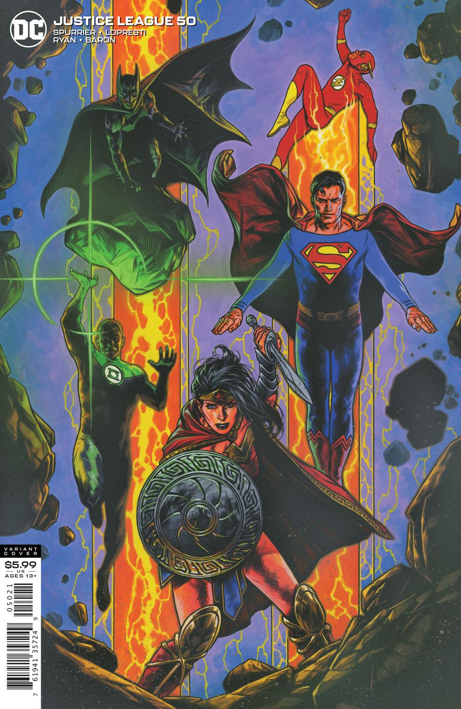 Justice League 50 - Heroes Cave