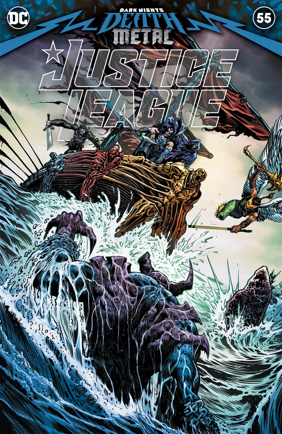 Dark Knights Death Metal Justice League 55 - Heroes Cave