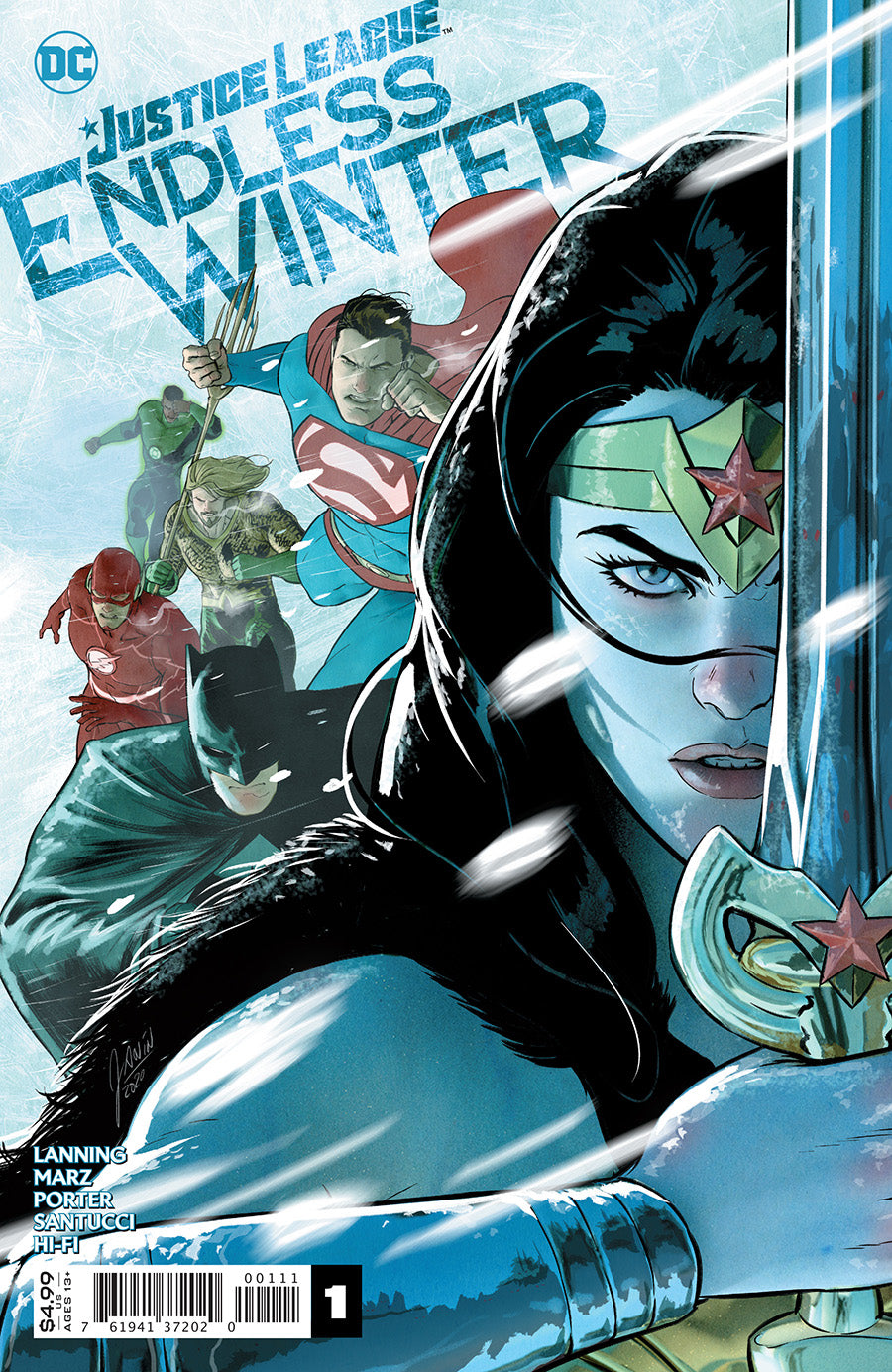 Justice League Endless Winter 1 - Heroes Cave