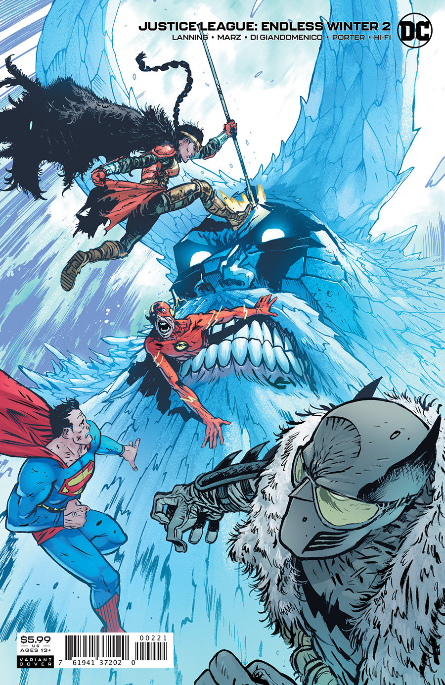 Justice League Endless Winter 2 - Heroes Cave