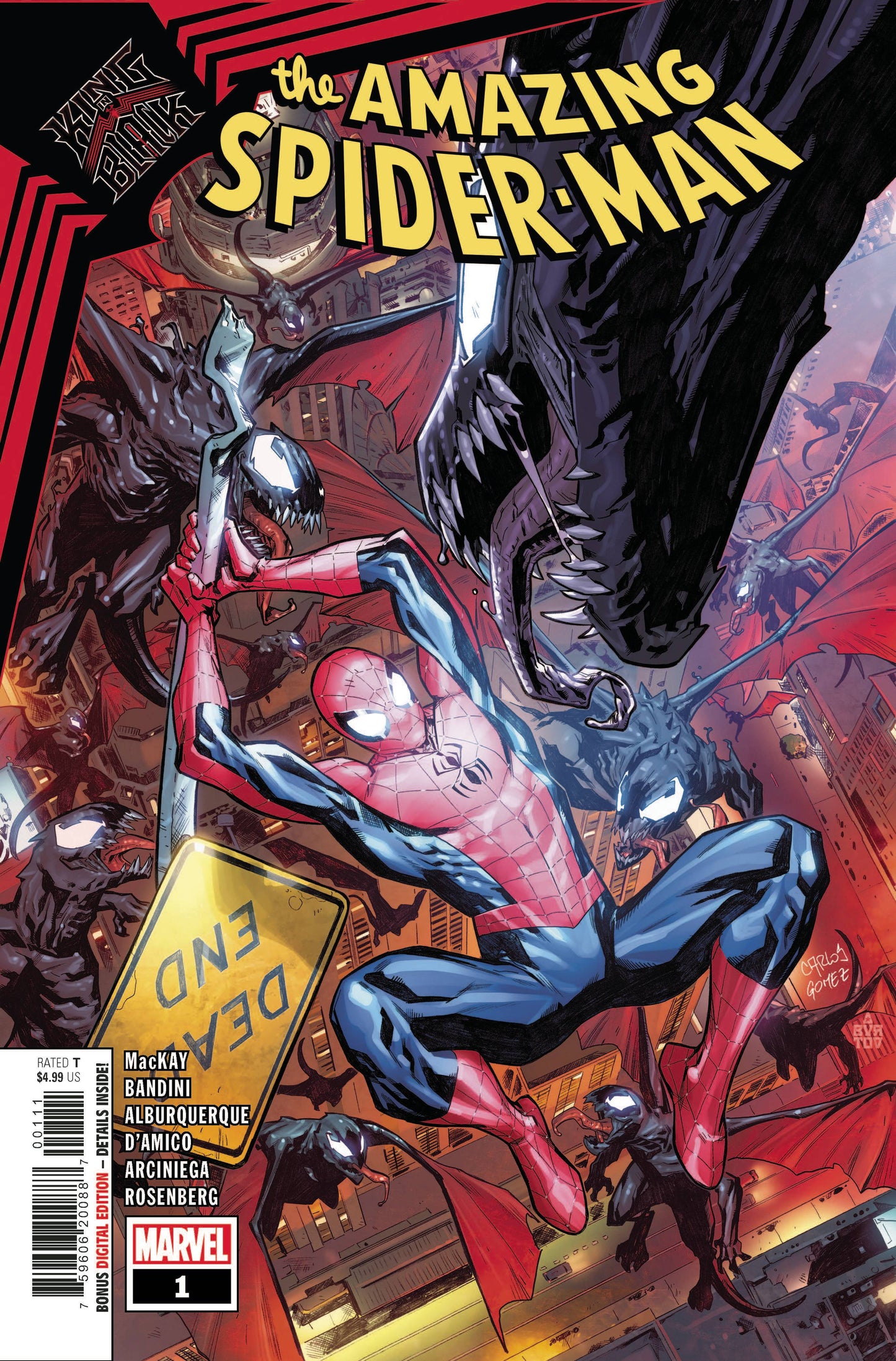 King in Black Amazing Spider-Man 1 (Pre-order 3/17/21) - Heroes Cave