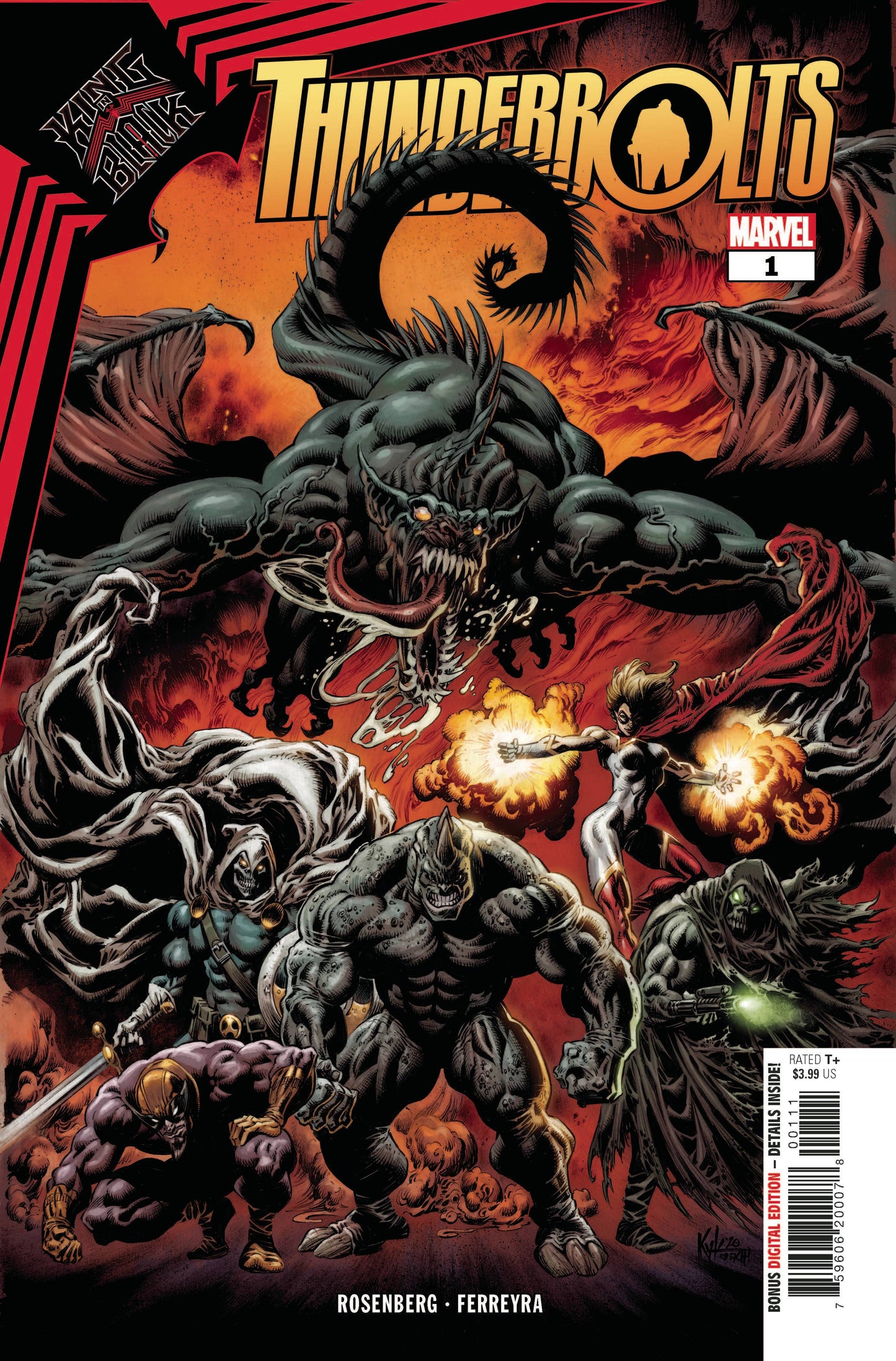 King in Black Thunderbolts 1 - Heroes Cave