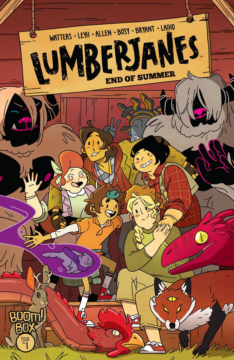 Lumberjanes End of Summer 1 - Heroes Cave