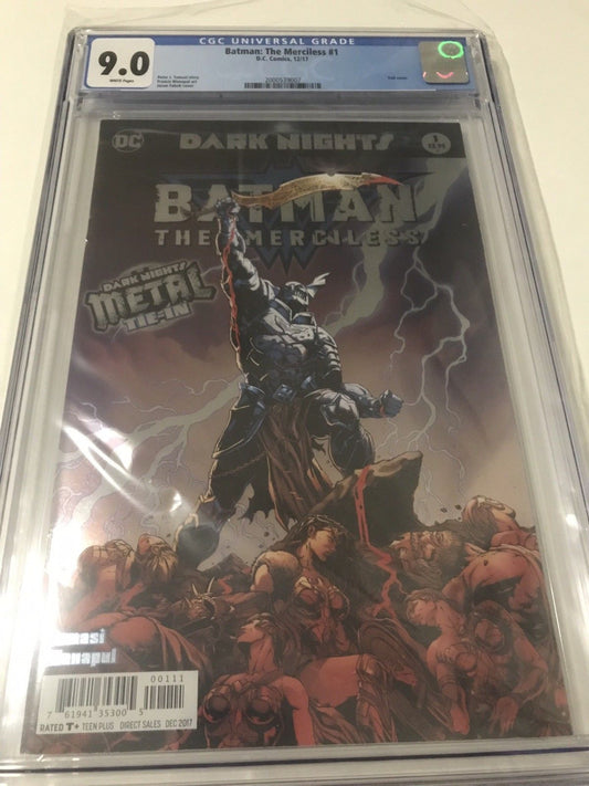 BATMAN: THE MERCILESS 1 - CGC - Heroes Cave