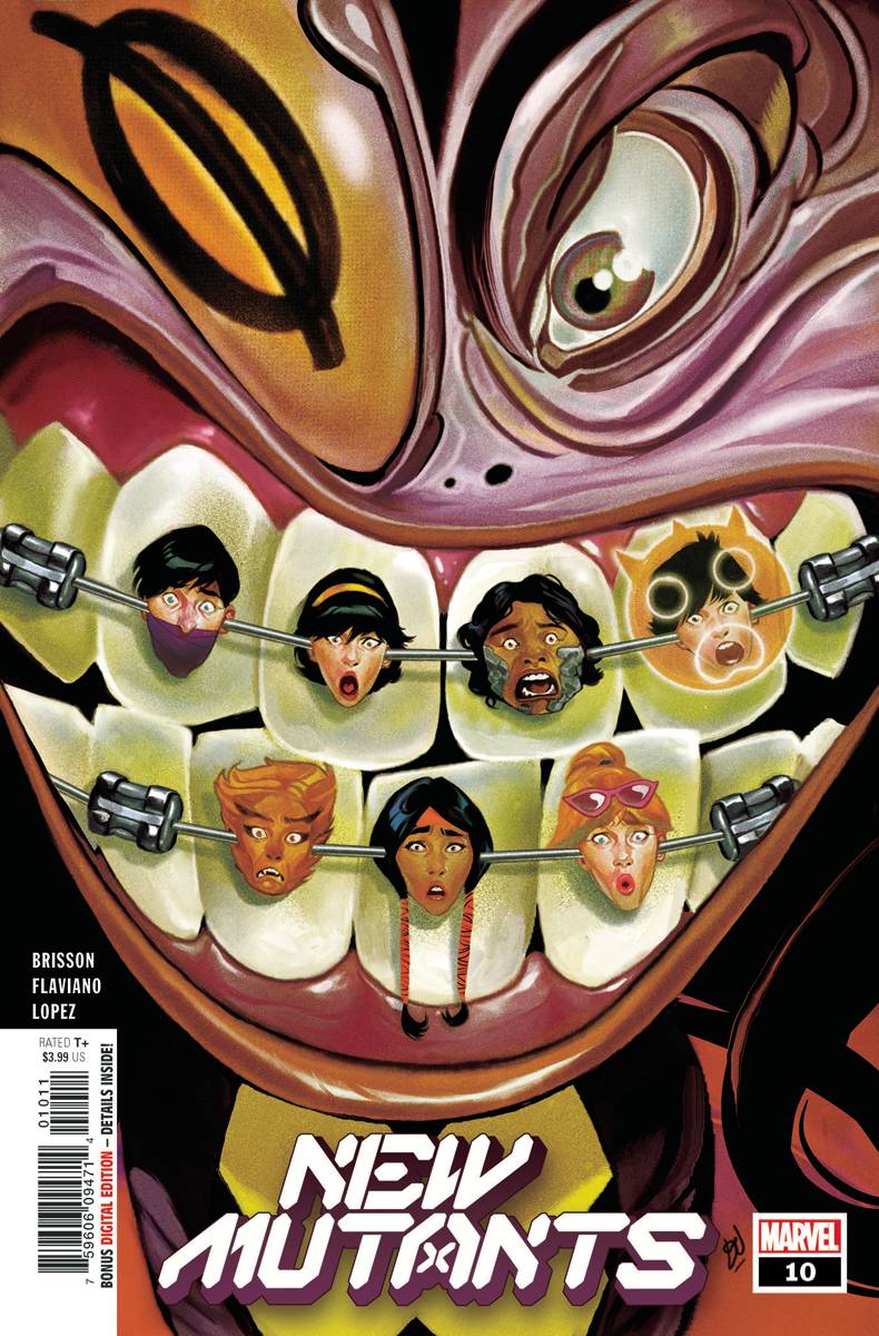 New Mutants 10 DX - Heroes Cave