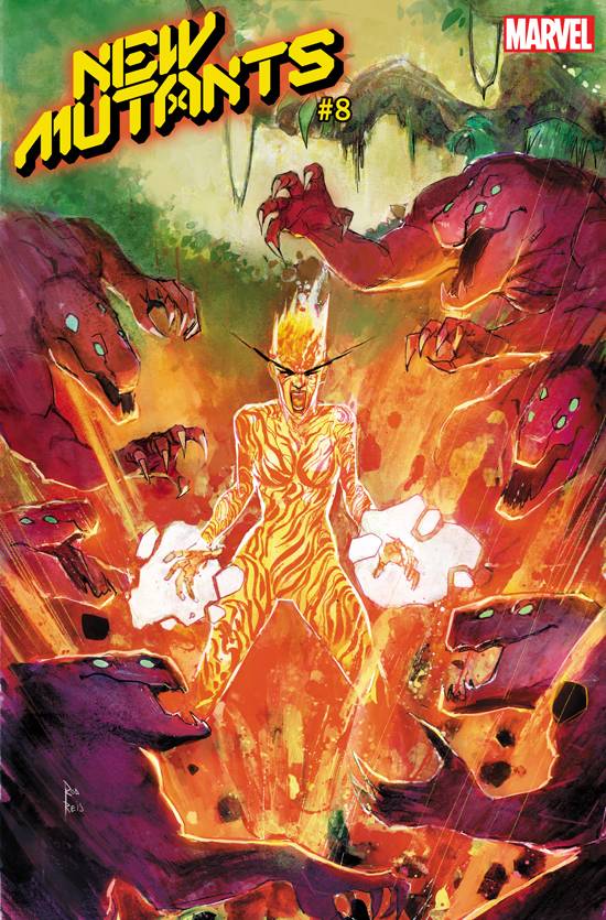 New Mutants 8 DX - Heroes Cave