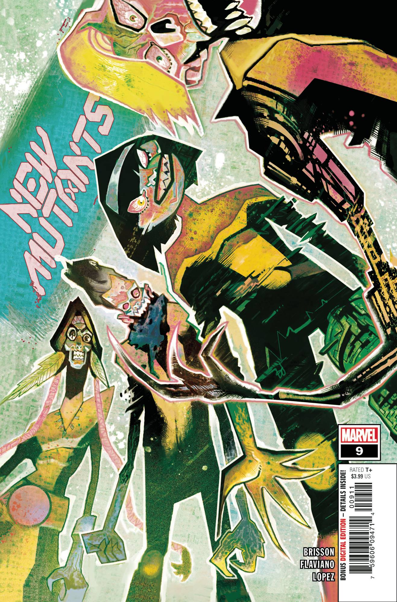 New Mutants 9 DX - Heroes Cave