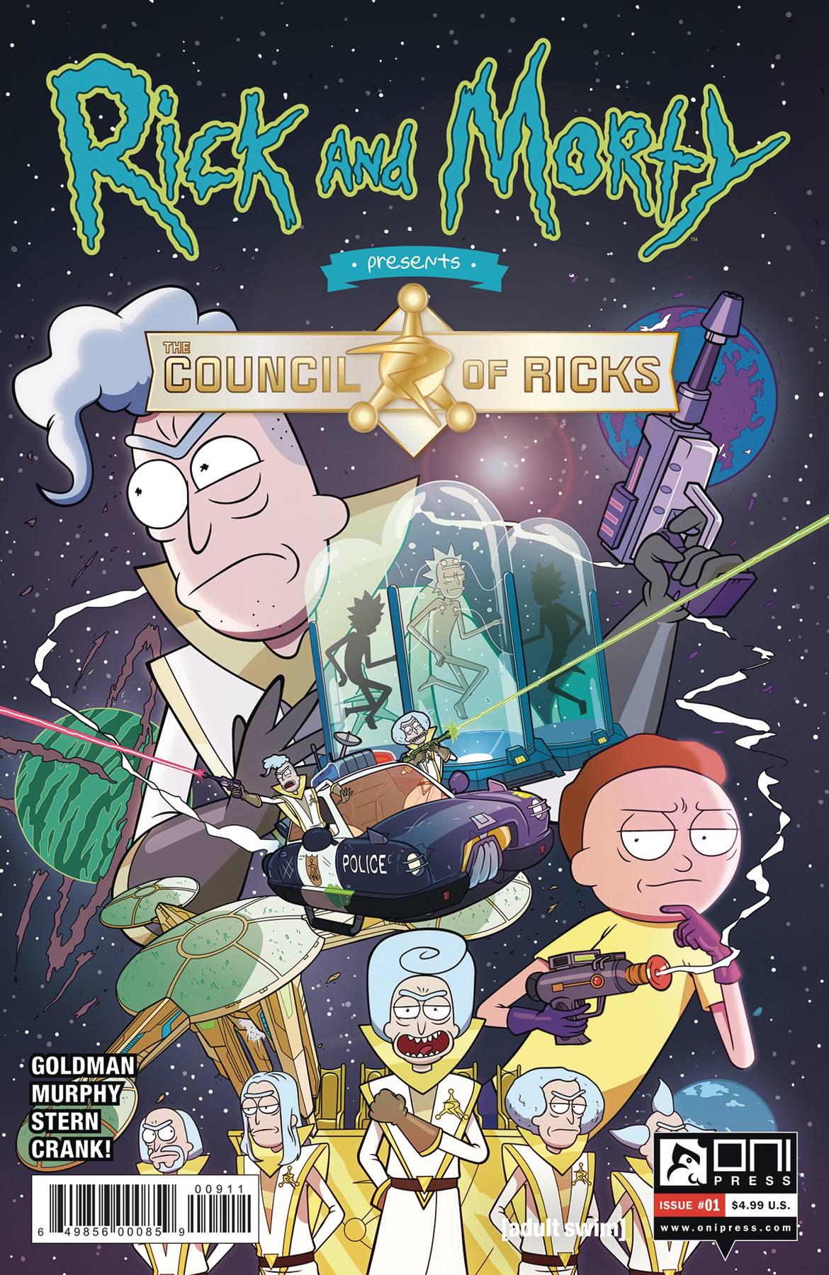 Rick and Morty Presents Council of Ricks 1 - Heroes Cave