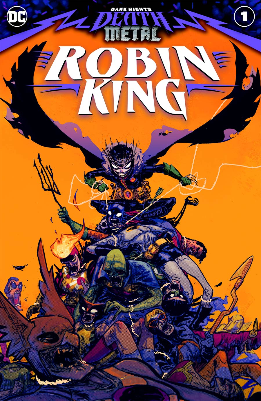 Dark Knights Death Metal Robin King 1 - Heroes Cave