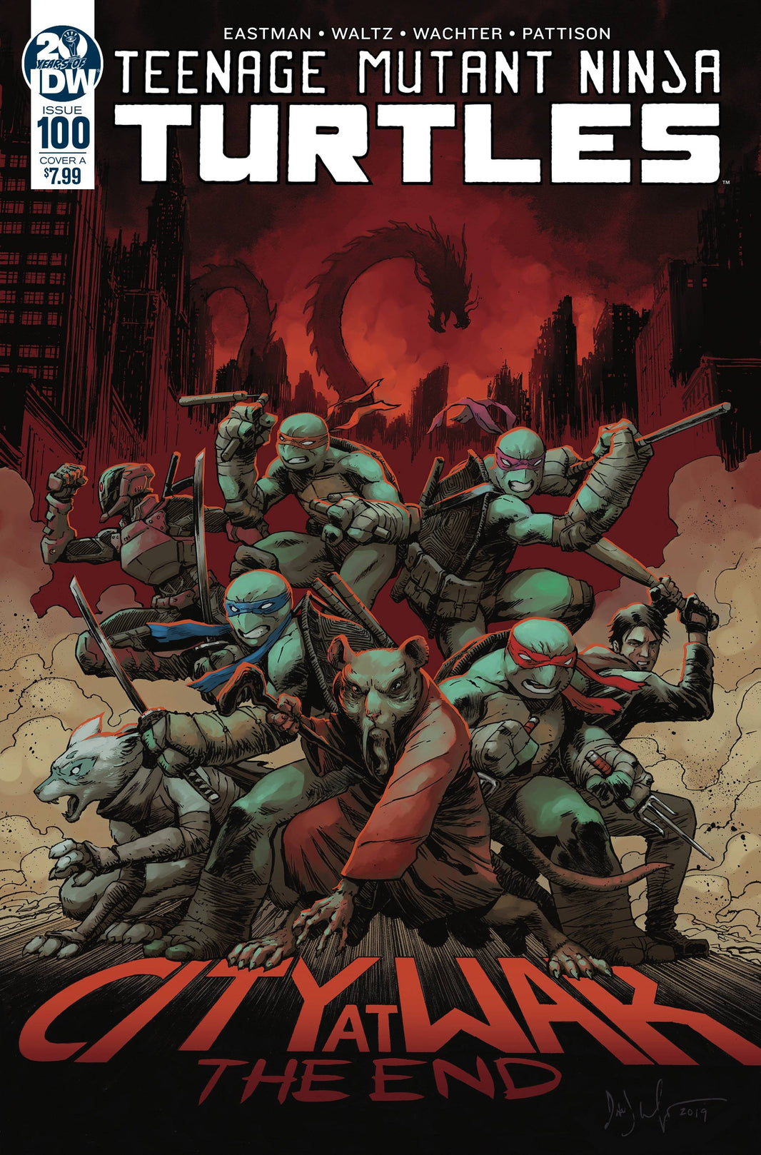TMNT ONGOING 100 - Heroes Cave