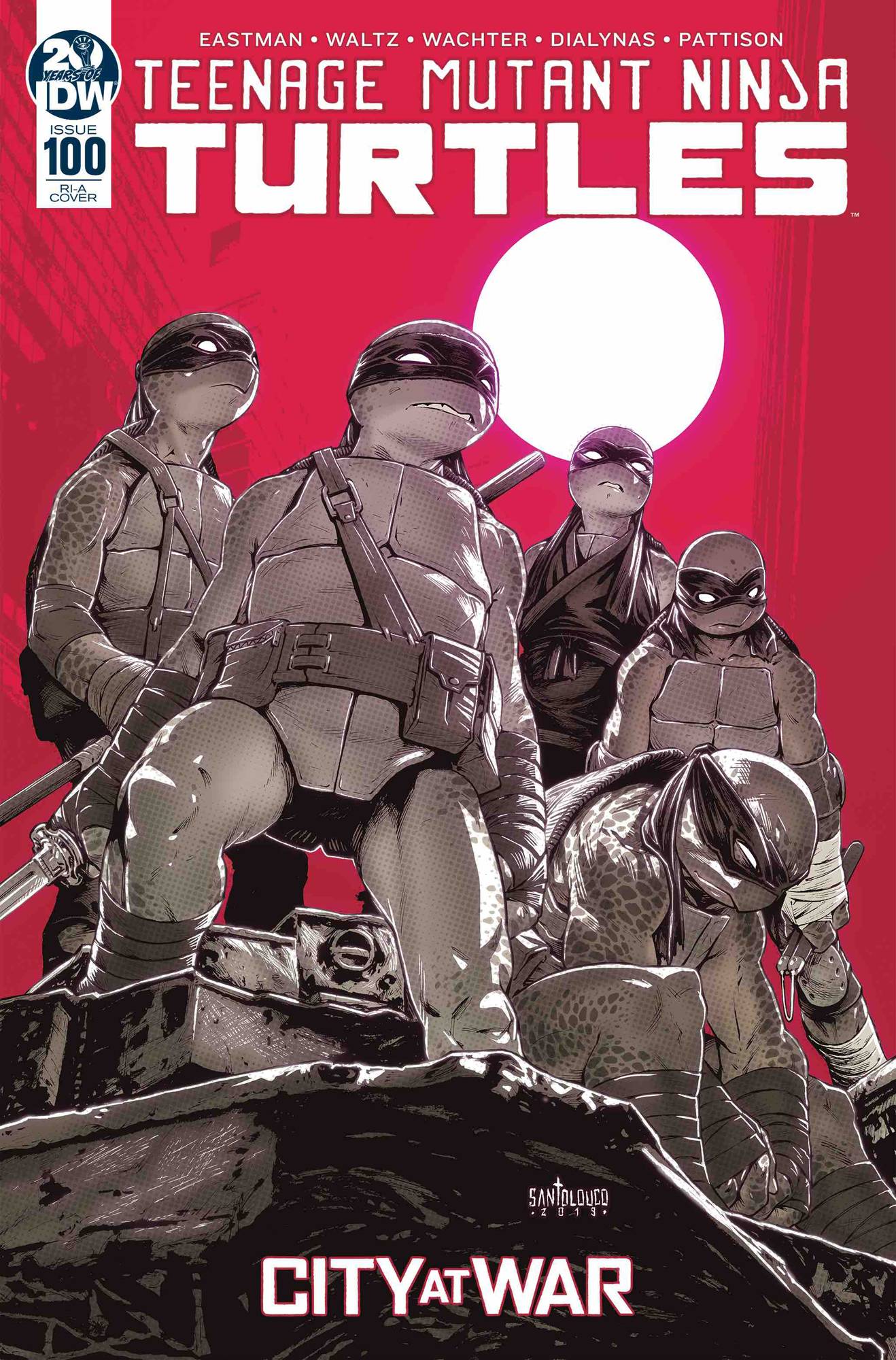 TMNT ONGOING 100 - Heroes Cave