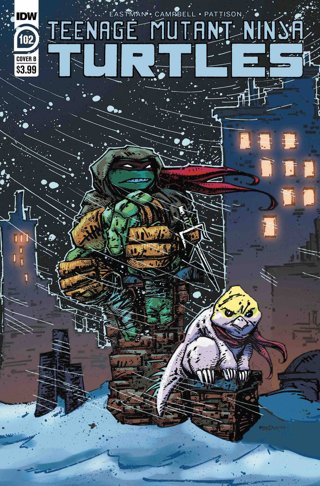 TMNT ONGOING 102 - Heroes Cave