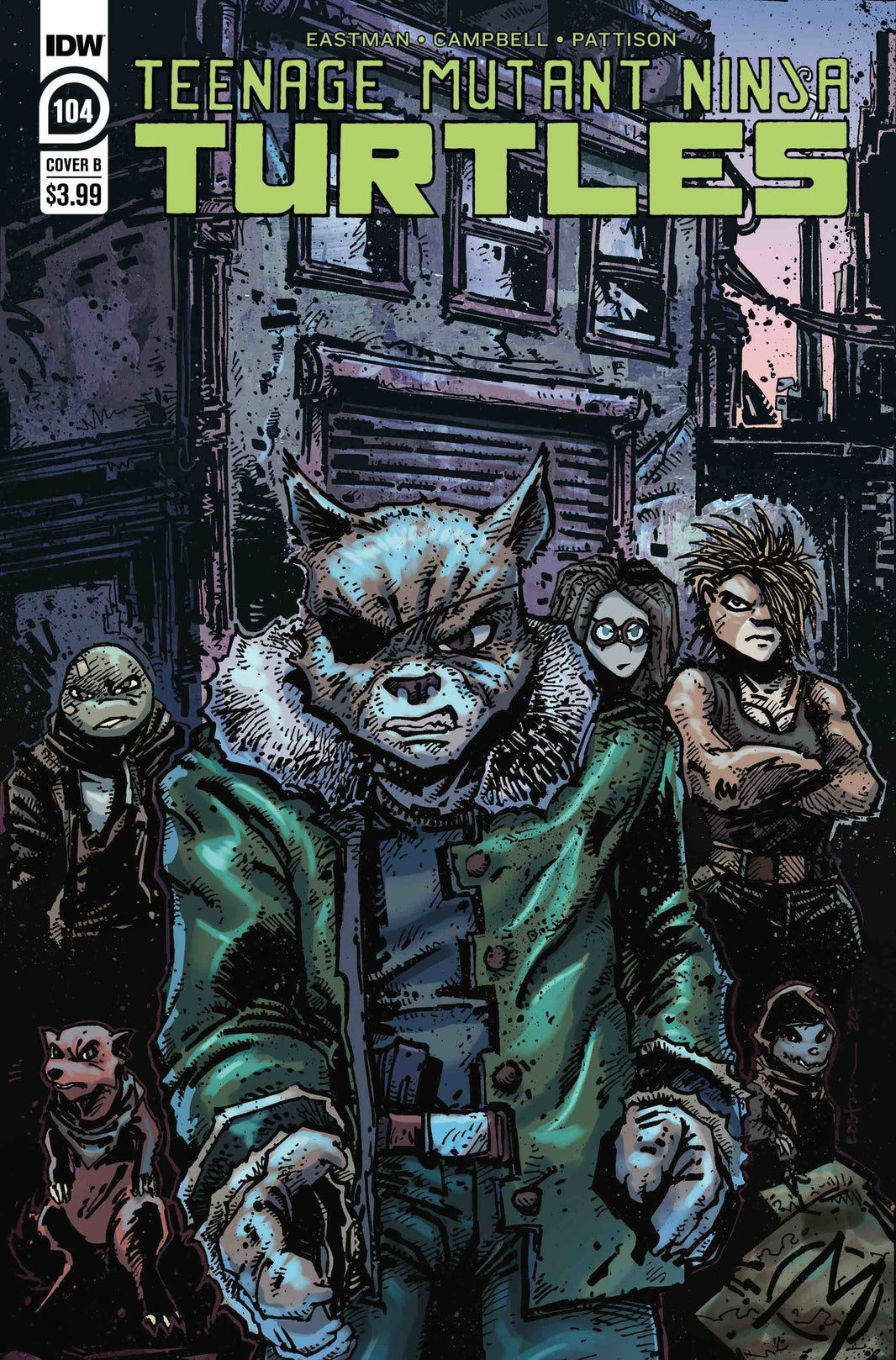 TMNT ONGOING 104 - Heroes Cave
