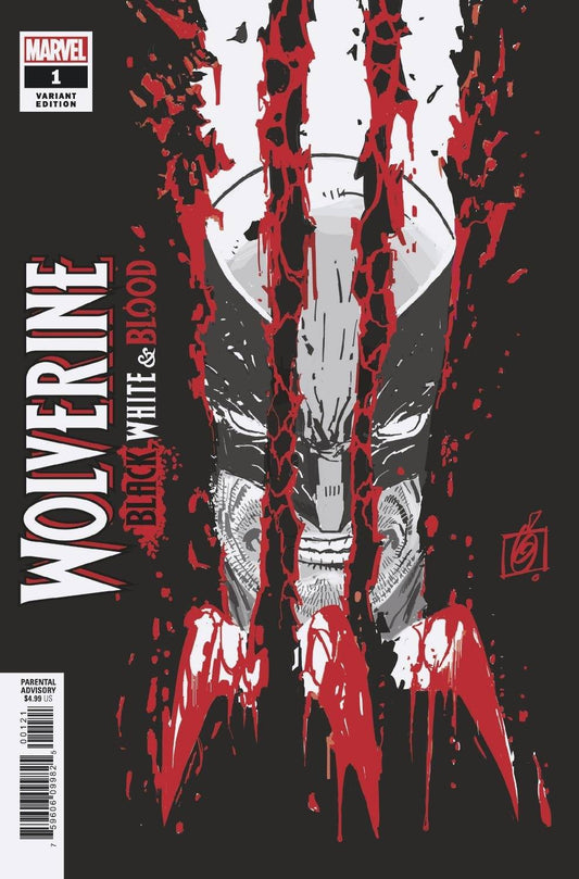 Wolverine Black White & Blood 1 - Heroes Cave