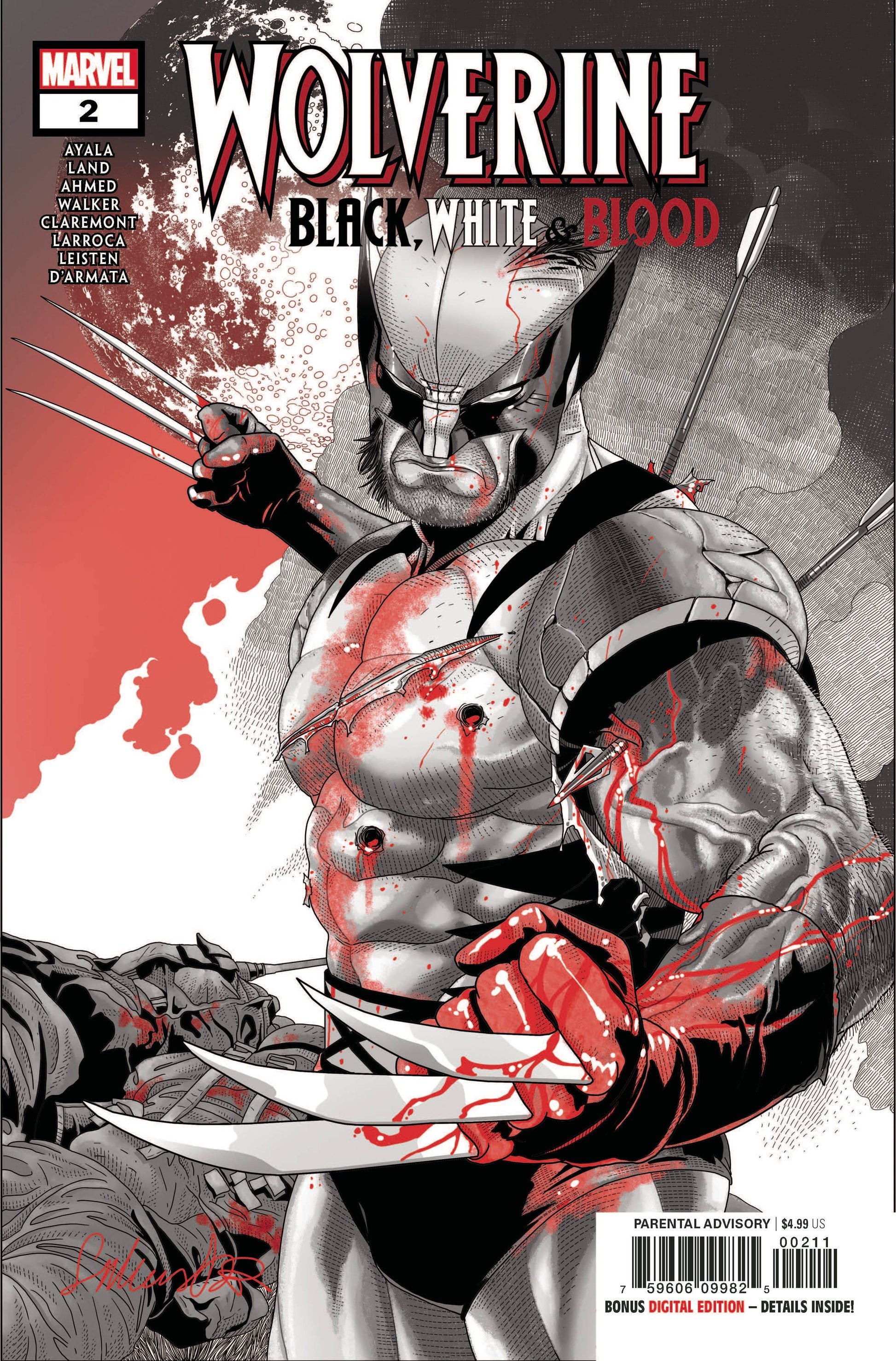 Wolverine Black White & Blood 2 - Heroes Cave