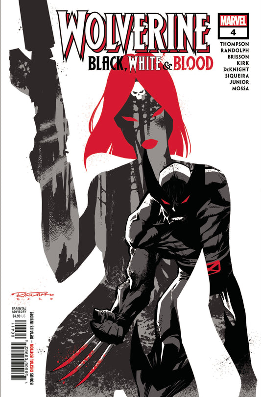 Wolverine Black White & Blood 4 (Pre-order 3/10/21) - Heroes Cave