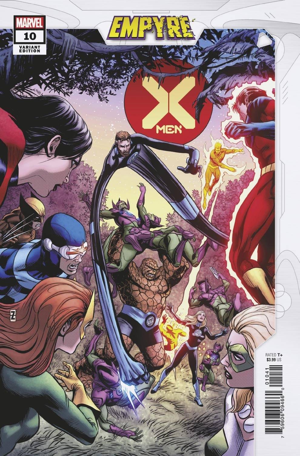 X-Men 10 DX Empyre - Heroes Cave